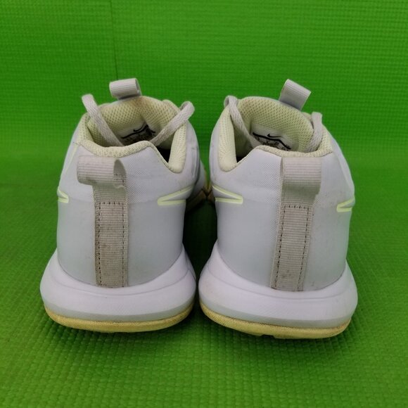 ✅Nike Women's 8.5 Explorer 2 Golf Shoes/Sneakers Pure Platinum Volt -AA1846-001 - Picture 9 of 11